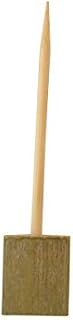 PacknWood 209BBBHUT10 3.94 in. Boot Single Prong Bamboo Skewer with Block End- Pack of 480