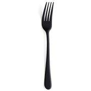 Amefa Table fork x12 / Matte Black / 207 mm Dinner Forks