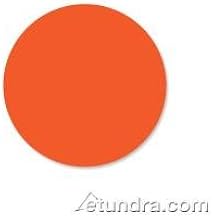 DayMark - 112325 - DuraMark 1 in Round Orange Label