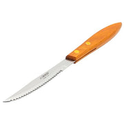 Winco 1 / 4.75" / Pointed Wood Steak Knives