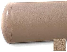 Crescent Series Wall Guard W/Rec. Plastic Clip Retainer System, 5" H x 12'L, Mocha