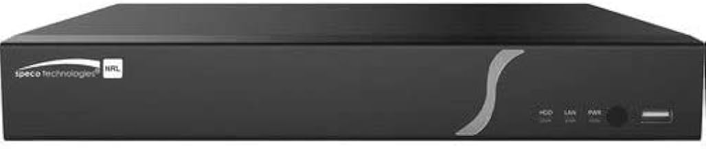 Speco Technologies N8NRL14TB NRL Series 8-Channel 4K 8MP H.265 NVR (14TB HDD Included)