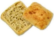 Ralcorp Ciabatta Sliced Sandwich Roll, 3 Ounce -- 64 per case.