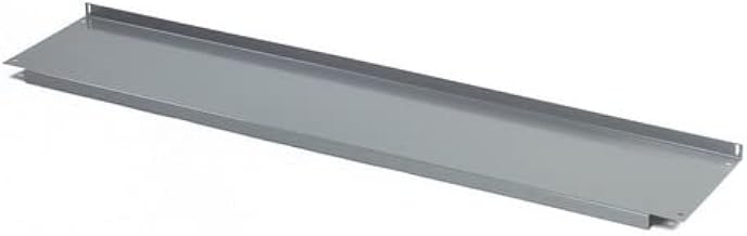 Global Industrial Steel Lower Shelf, 72" W x 14" D, Gray