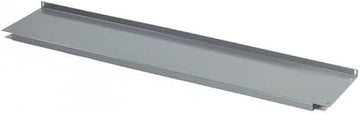 Global Industrial Steel Lower Shelf, 72" W x 14" D, Gray