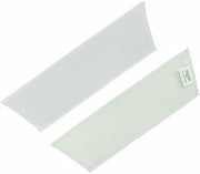 UNGER Commercial Excella™ 20" Microfiber Floor Finishing Pad, White – Lint-Free, Even Application, Machine Washable EF40F