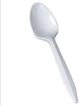 Prime Source 75002494 White Tasting Spoon - 1000 / CS