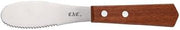 CAC Foodservice Spreader SPSW-4 Serrated with Wood Handle 3.75 inch