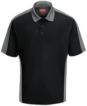 Red Kap SK54NC-SS-S M Ss Color Block Polo-Nv/Ch SS S