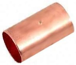 NIBCO Pipe Fitting, Wrot Copper Coupling with Stop, 1/4-In.