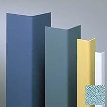 Surface Mounted Corner Guard, 90, 1-1/2" Wings, 4'H, Stormy BL, Undrilled Vinyl