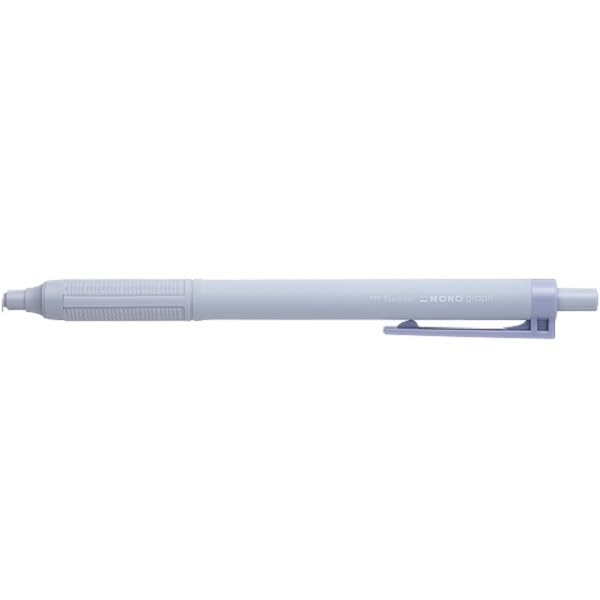 MONO Graph Lite Ballpoint Pen by Tombow – 1 Count (Pack of 1), Rubber, Blue, Model 4901991639711