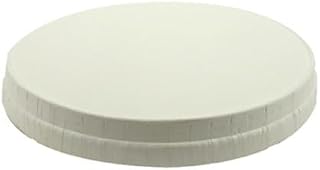 PacknWood 210SOWL115 4.5 in. Compostable Paper Lid for 12 oz 16 oz 24 oz & 32 oz Cup - 500 Piece