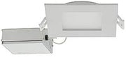 Satco S11829 10 Watt; LED Direct Wire Downlight; Edge-lit; 4 inch; CCT Selectable; 120 Volt; 12-Pack California Compliant