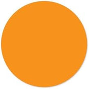 DayMark - 112257 - MoveMark 3 in Round Orange Label