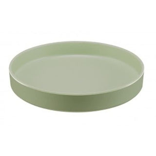 22017-107 Hudson Matcha Melamine Plate 12" by CAL-MIL – Large, Melamine, Model 22017-12-107