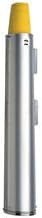 ADJ-NS-151 Surface Mount, Spring Loaded Cup Dispenser, 4-1/8" to 4-3/4" Diameter Cups, 4-7/8" Dia. X 25-1/2" L, Stainless Steel