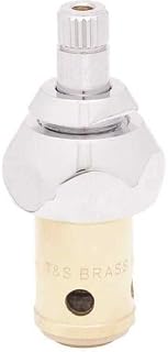 Repair Parts for T&S Brass Eterna Cartridge with Spring Check Less Handle RTC Hot Chrome