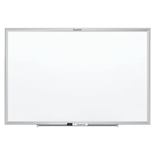 Quartet Silver / 72"W x 48"H / Nano-Clean Magnetic Dry Erase Boards