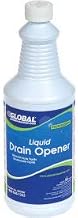 Global Industrial Liquid Drain Opener, Case Of Twelve 1 Quart Bottles