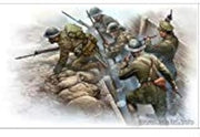 Masterbox Plastic Model British Infantry Before The Attack WW| ERA 1/35 Master Box 35114