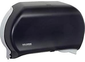San Jamar Classic Twin 9" JBT Dispenser, Black