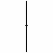 vidaXL Black and Transparent / 76 x 201.5 cm / Modern Sliding & Pocket Doors