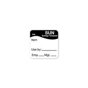 DissolveMark 1 in x 1 in Sunday Use By Label by DayMark – Model 1100737