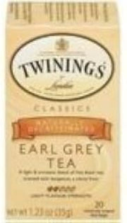 Twinings Earl Grey Decaf Tea, Tea Bags, 20-Count Boxes (Pack of 6) ( Value Bulk Multi-pack)18