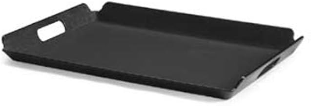GET RST-1523-BK Healthcare Room Service Trays, 21.25" x 15.25", Black, Case of 12