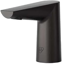 ECW-3152-MB WaveCrest Electronic Sensor Lavatory Fct, Single Hole Deck Mount, Matte Black, 0.5 GPM / 1.9 LPM VR Hidden Spray Device