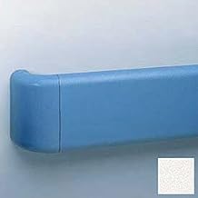 Reversible Return for Br-500 Series Handrail, Vinyl, Linen White