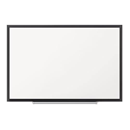 Quartet Black / 72"W x 48"H / Nano-Clean Magnetic Dry Erase Boards