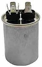 Round Run Capacitor, Dual Voltage 370/440, 55 Mfd