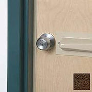 Tapered Doorknob Protector, Brown