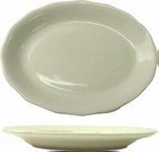 VI-13-11 1/2 in x 8 5/8 Platter With Scalloped Edge