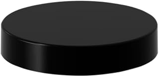 PacknWood 294DELC69 2.76 in. Reusable Lid for Jar - Polypropylene - Black - 225 Piece