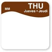 DayMark - 1100344 - MoveMark 1 in x 1 in Thursday Label