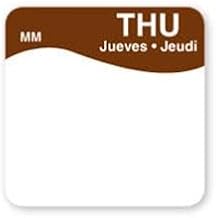 DayMark - 1100344 - MoveMark 1 in x 1 in Thursday Label