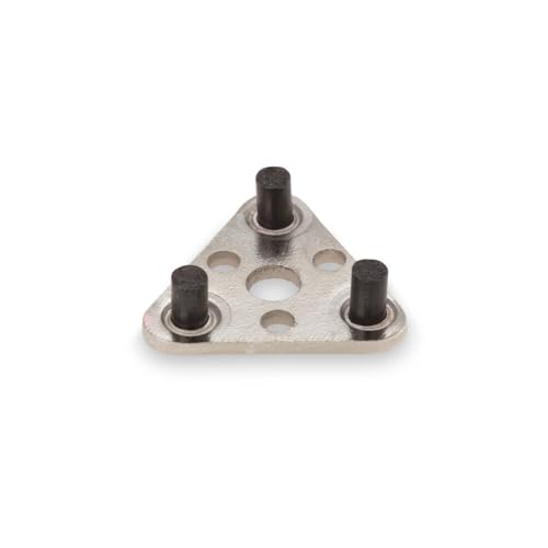 Replacement Flints for Triple Flint Striker by Hobart – Nickel Alloy, Silver, Model 770083
