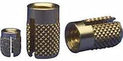 EZ Lok 240-008-BR, 8-32 Flush Press Insert, Brass, Lot of 50
