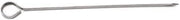 Tablecraft Products 310 10" Oval Skewer, Stainless Steel, 0.19" Height, 0.88" Width, 10" Length (Pack of 12)