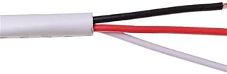 Southwire 18/3 Shielded Plenum Rated Wire - 18 Gauge 3 Conductor - 25 Foot