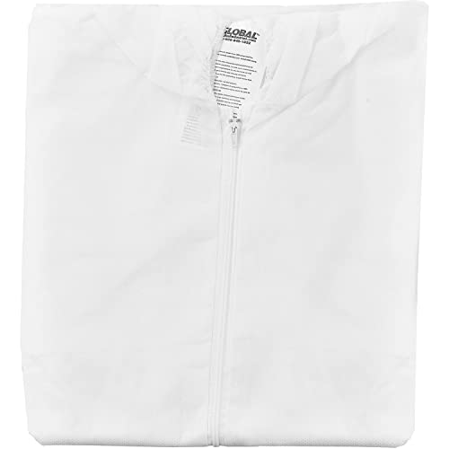 Global Industrial X-Large / White / Industrial Coveralls