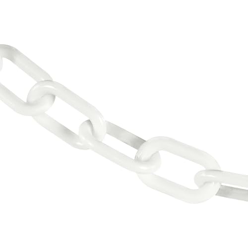 Mr. Chain 500 Feet / White / Industrial Chain Barriers