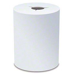 Von Drehle White Starcut Hardwound Towel - 7.9 x 800 Baywest 314 Tork 8031400 compatible