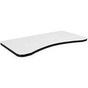 BenchPro 24" D x 48" L / Ergonomic Front / White Workbenches