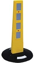 Vestil PBOL-24 Reflective Poly Barricade Bollard Post