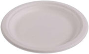 KITCH24/7 White Molded Fiber Plate, 6 inch - 1000 per case