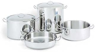 PADERNO Stainless Steel 26 Quart Rondeau Pot